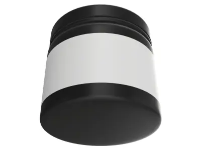 Sport Nutrition Container 02 mockup 3D model