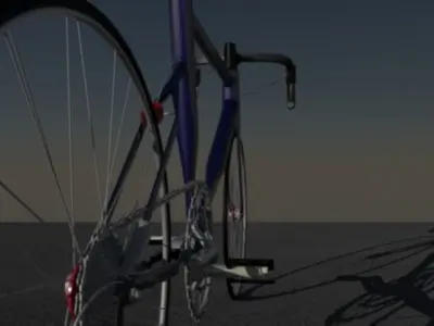 3d model sport bicycle 3D model