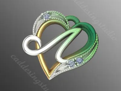 Pendant od82 3D print model