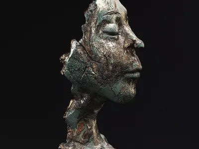 Face Sculpture 3D Model 3D model