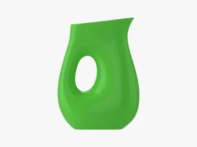 Table vase modern 3D model