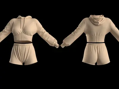 6 Womens Outfit -vol8 3D model