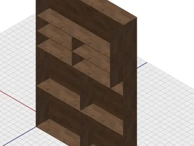 wardrobe cupboard storage  3D print model