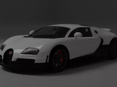 Bugatti Veyron Super Sport 3D model