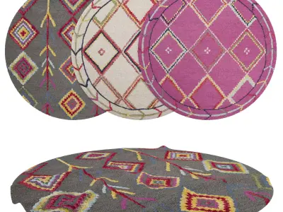 Rugs No 294 Low-poly 3D model