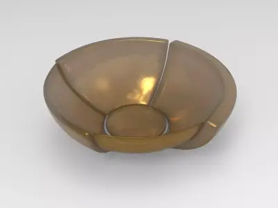 Kolu Vase Low-poly 3D model