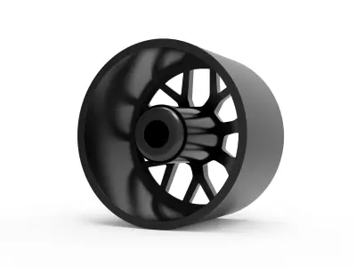 BBS XR wheel 3d print model 3D print model