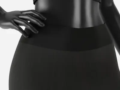 Woman Sport Clothes Set 01 3D model