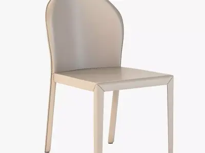 Cattelan Italia Angel Leather Dining Chair By Paolo Cattelan 3D model