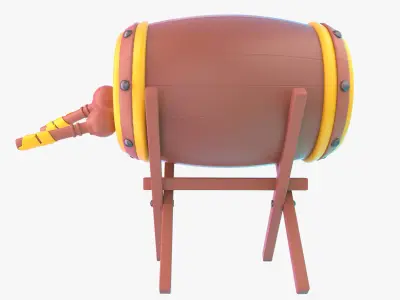 Ramadan Drums 3D model