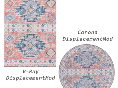 Rugs No 687 Low-poly 3D model