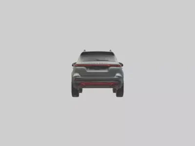 Limited Edition Sports SUV model Low-poly 3D model