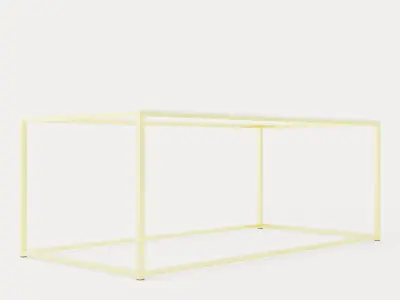 Nelly Coffee Table 120 Cm Low-poly 3D model