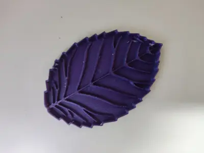 Cookie Cutter Biscuit Mold 02 - Rose Leaf 3D print model