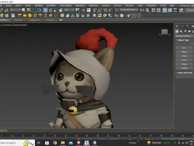 cat model 3D model purchase