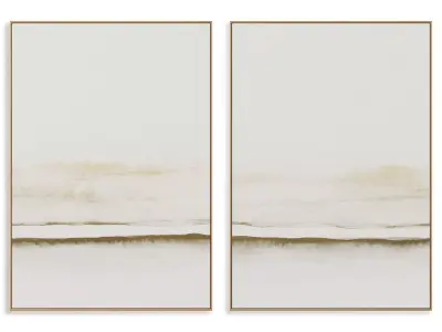 Abstract Painting Frame set 3D model 172