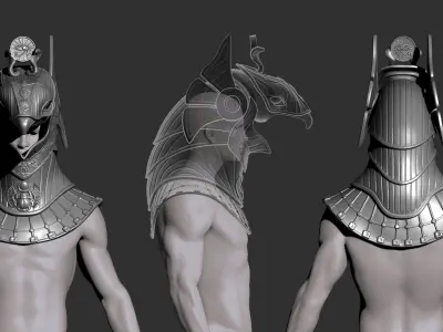 Horus Helmet 3D print model