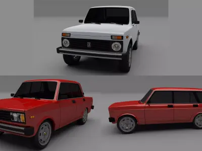 Lada Pack 3D model