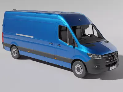 Mercedes-Benz Sprinter CargoVan L3H2 3D model