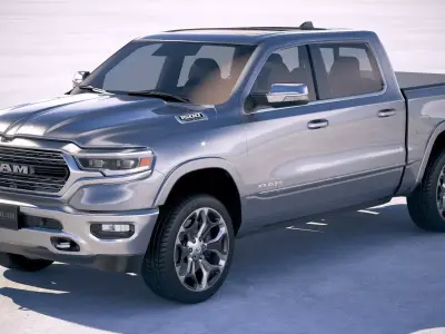 Dodge Ram 1500 2019 3D model