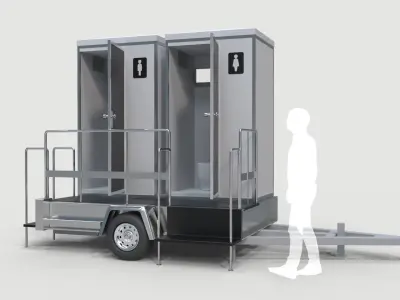 Portable Toilets 3D model