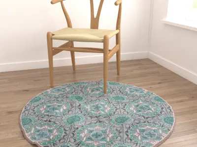Rugs No 735 Low-poly 3D model