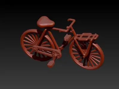 Solid Cycling Bicycle Bike Sport Pendant Jewelry 3D print model