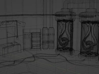 Laboratory Monster 3D 3D model