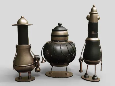 Machinarium Collection Vol 1 3D model