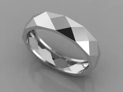 Tesla cyber ring  3D print model