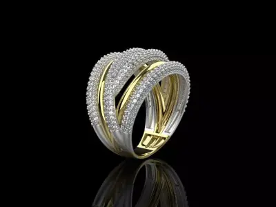 Ring and Earrings set 30174 3D print model