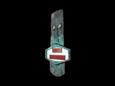 Totem Tiki Mask Free 3D model