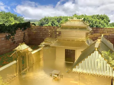 Chinese ancient house 3D model 38