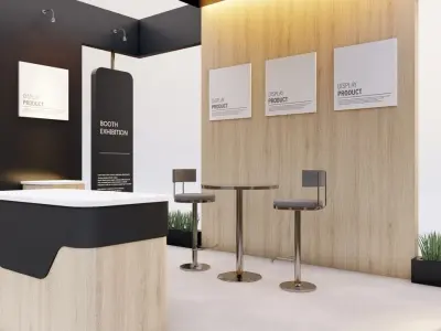 Booth Exhibition 2 3D model