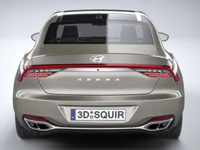 Hyundai Azera 2023 3D model