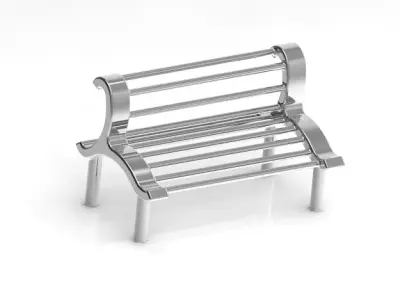 Park Seating Bench 3D print model