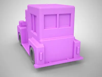 Toy Truck 3D print model