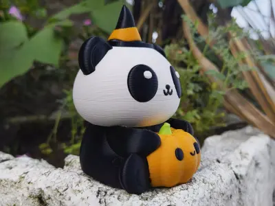 Halloween Special - Panda 3D print model