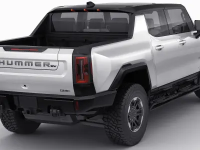 Hummer EV Electric pick-up 2022 3D model