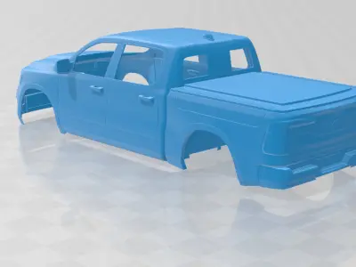 RAM 1500 REV 2025 - Body Car STL Model 3D print model