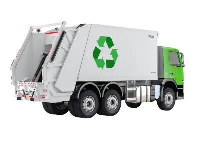 Garbage Truck Volvo FM 380  3D model