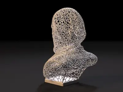 Shakespeare Bust 3D print model
