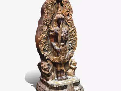 Guardian God 3D print model