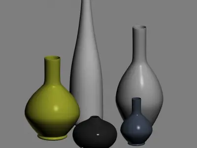 vase 33 3D model purchase