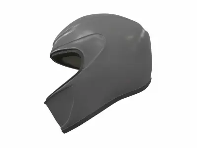 Motorcycle helmet f6 Free 3D model