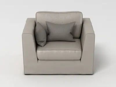 Machalke Armchair 2 3D model