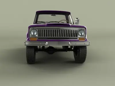 Jeep J2000 J10 Pickup 3D model