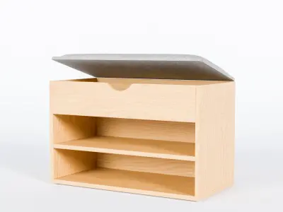 Heim Studio YISU Shoes Rack 60x30x43 Low-poly 3D model