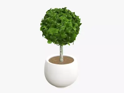Plant artificial 07 3D model