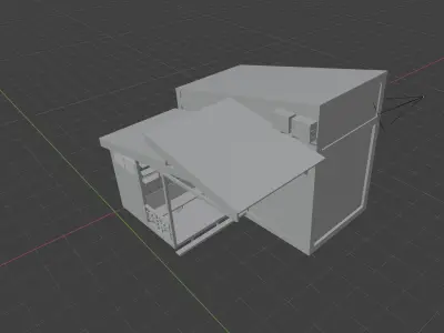 TINY HOUSE 3D model